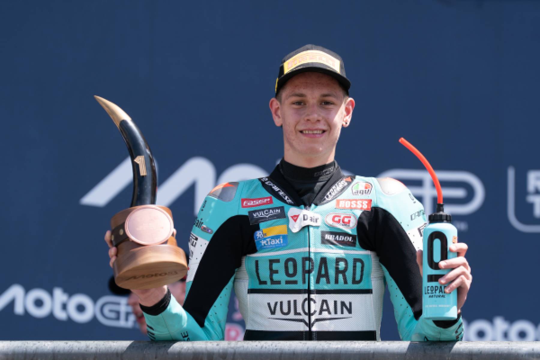 ピニ、圧巻の走りでMoto3初優勝を獲得