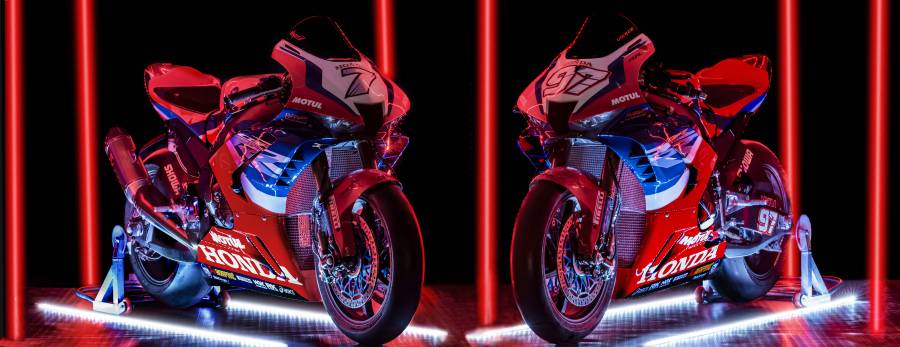 Team HRC officially present all new rider line-up Lecuona and Vierge and 2022 CBR1000RR-R Fireblade livery