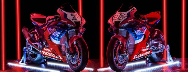 Team HRC officially present all new rider line-up Lecuona and Vierge and 2022 CBR1000RR-R Fireblade livery