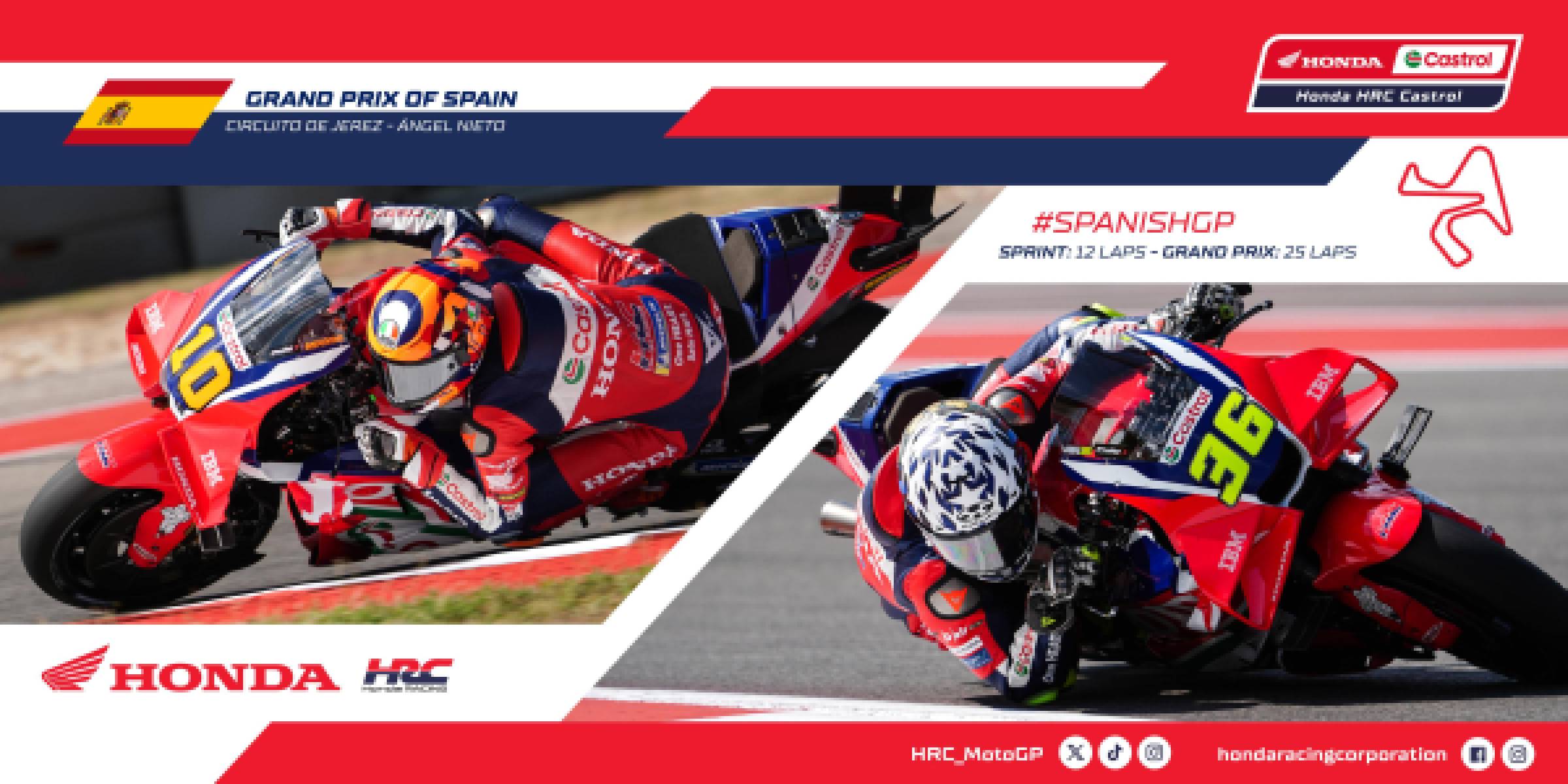 Spring has sprung – Honda HRC Castrol land in Jerez