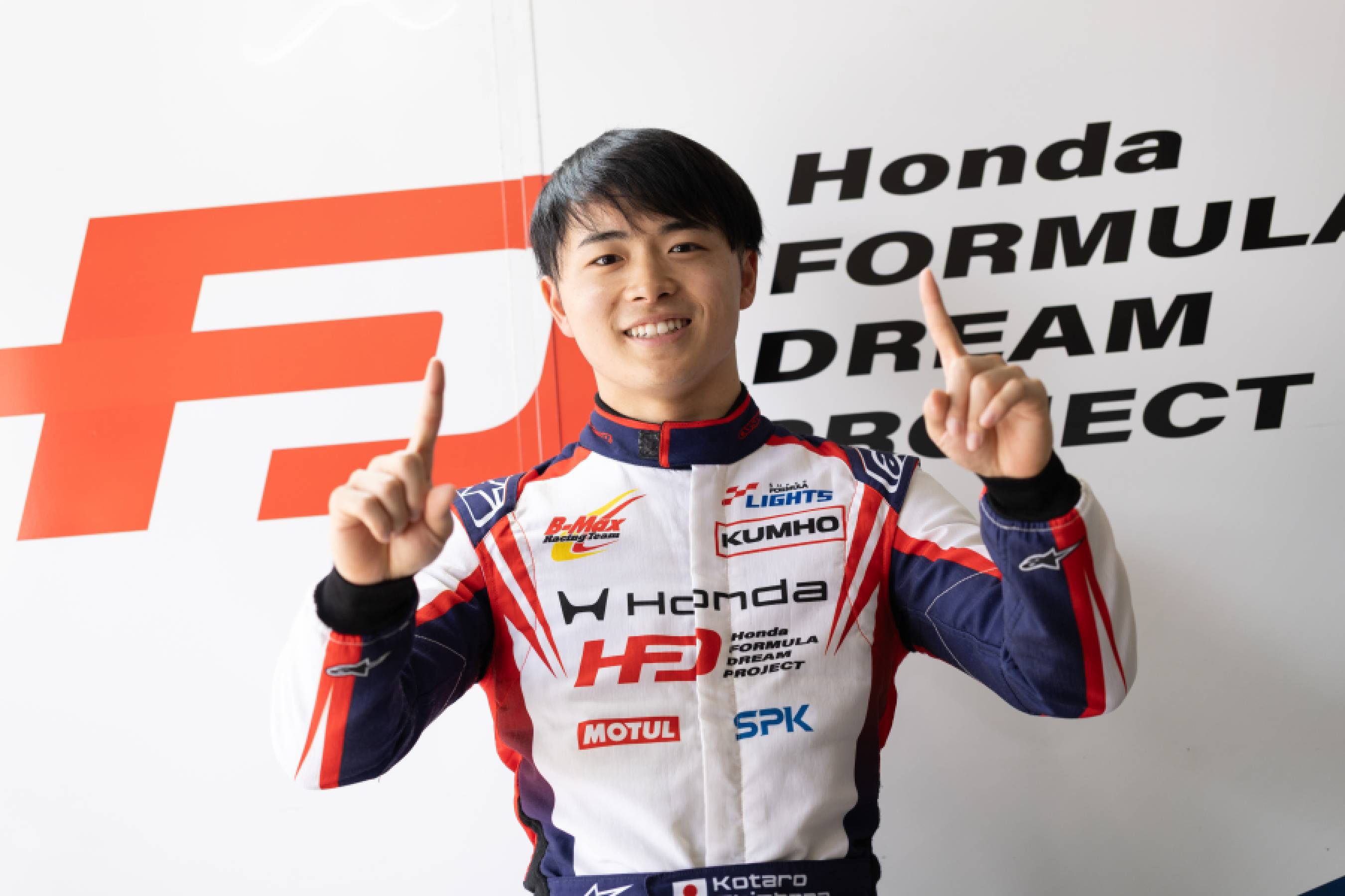 新原が2連続ポールポジションを獲得