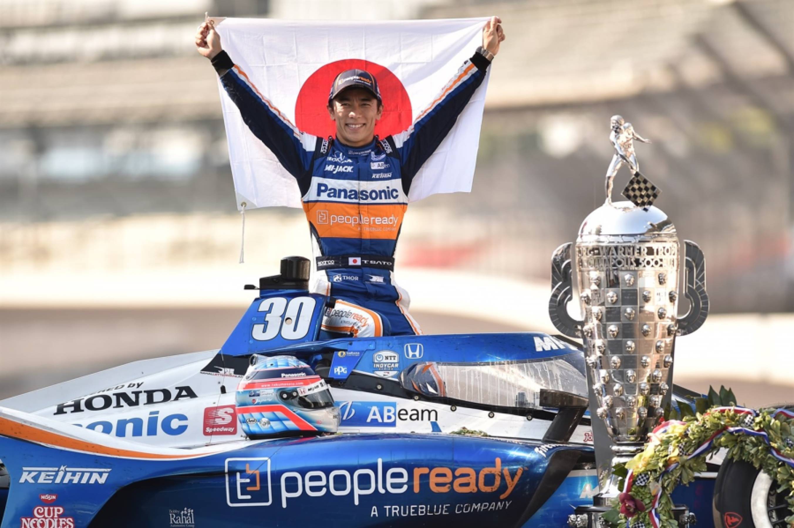 2020年に二度目の優勝を果たした佐藤琢磨