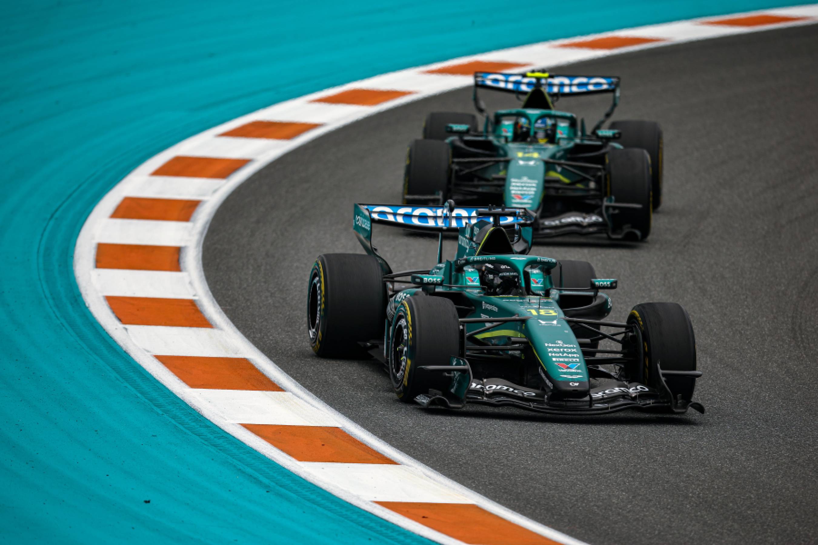 First double finish of the season in Miami