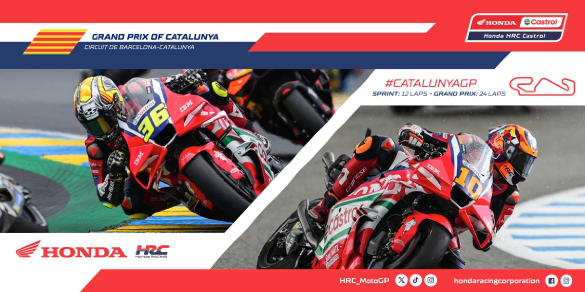 Honda HRC Castrolチーム、カタルニアへ挑む