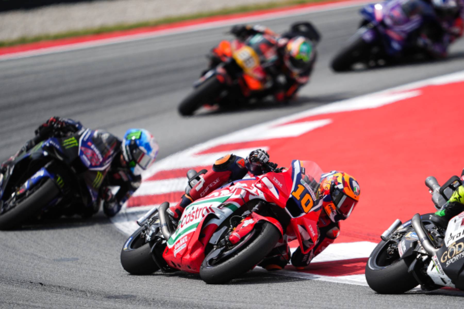 Red flags and tyre pressure penalties the theme of the CatalanGP