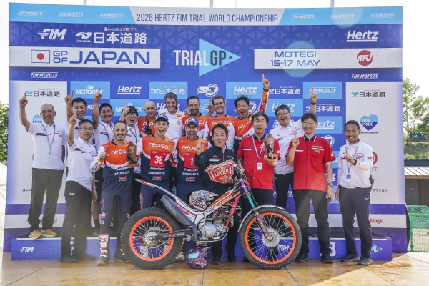 ボウが日本で完全優勝、マルセリも表彰台獲得