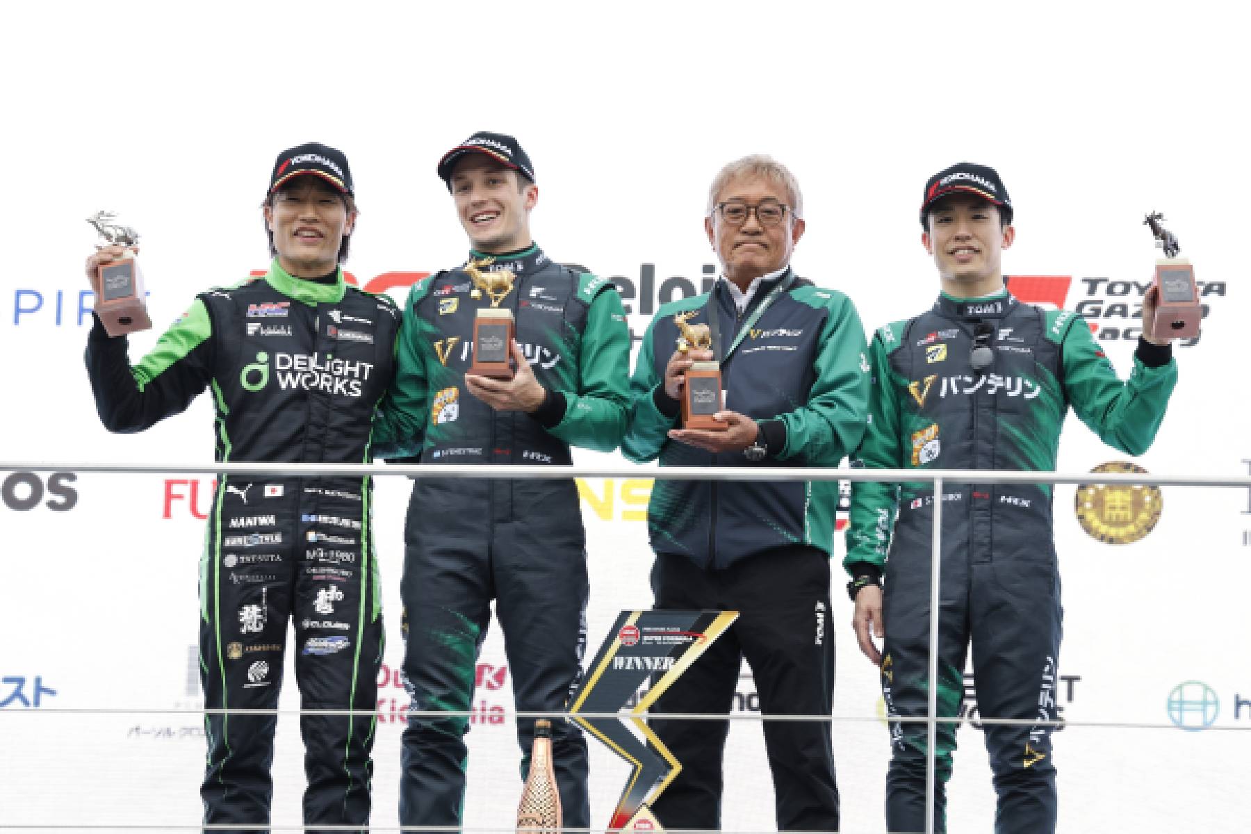 松下信治が2位表彰台、太田格之進が7位入賞