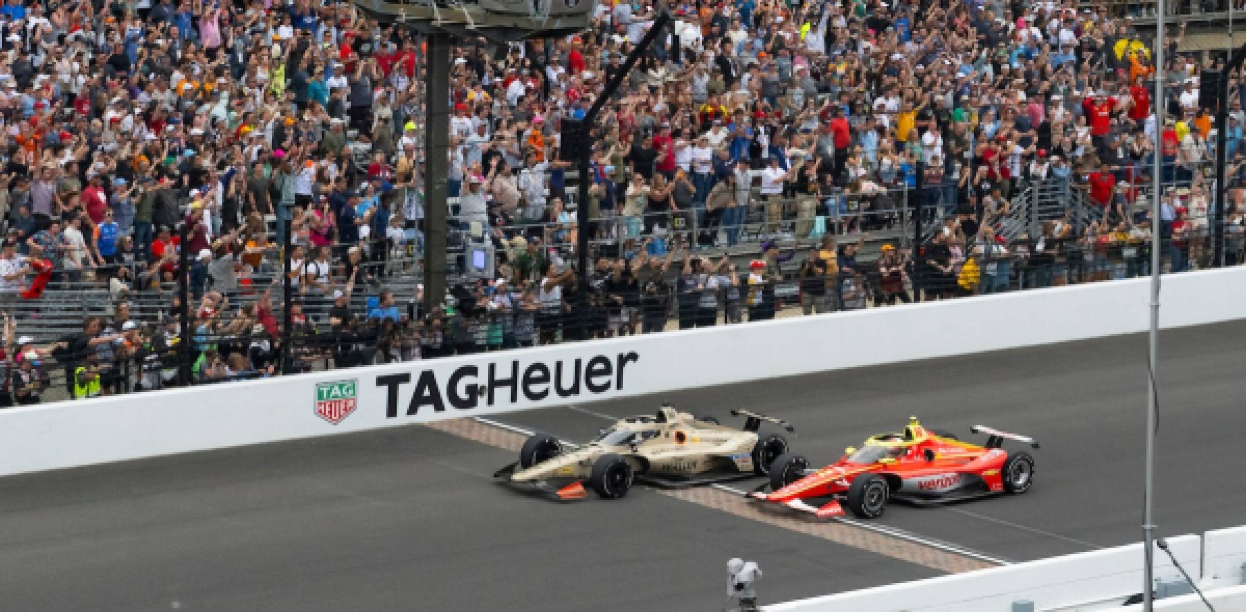 ローゼンクヴィストが史上最僅差でインディ500初優勝。Honda2連覇で、通算17勝目を挙げる