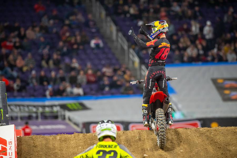 Jett Lawrence Begins 250SX East Series With a Flawless Win