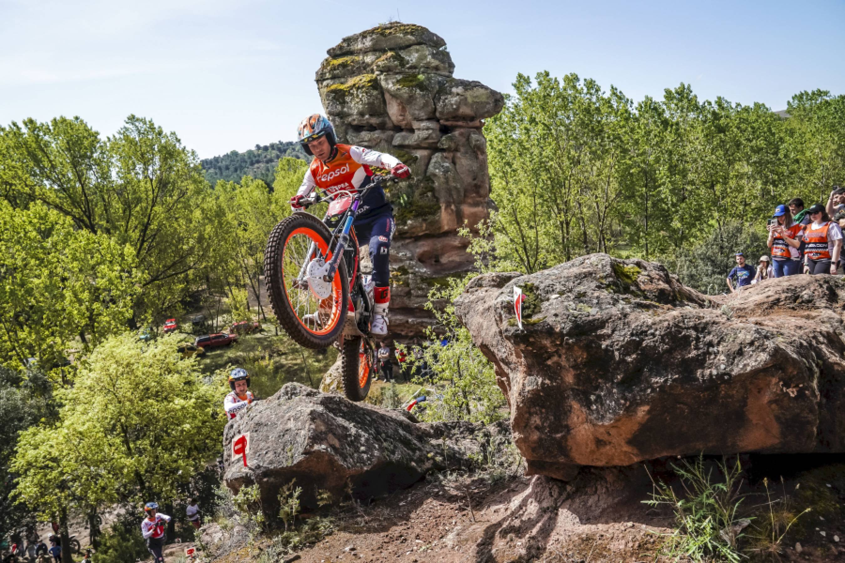 Gabriel Marcelli afronta en Gironella la segunda cita del Campeonato de España de Trial