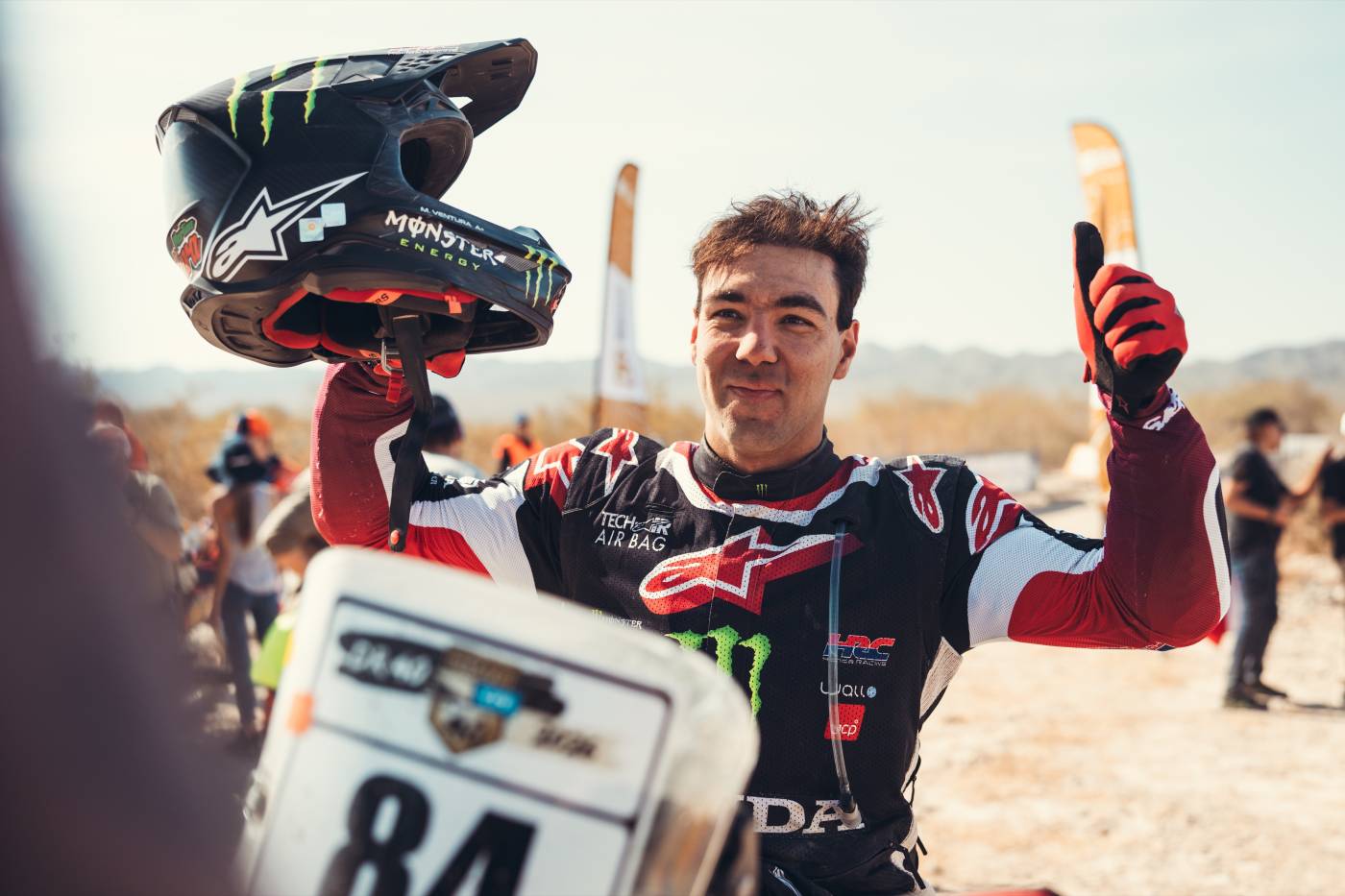 Ventura powers to commanding Desafío Ruta 40 triumph for Monster Energy Honda HRC
