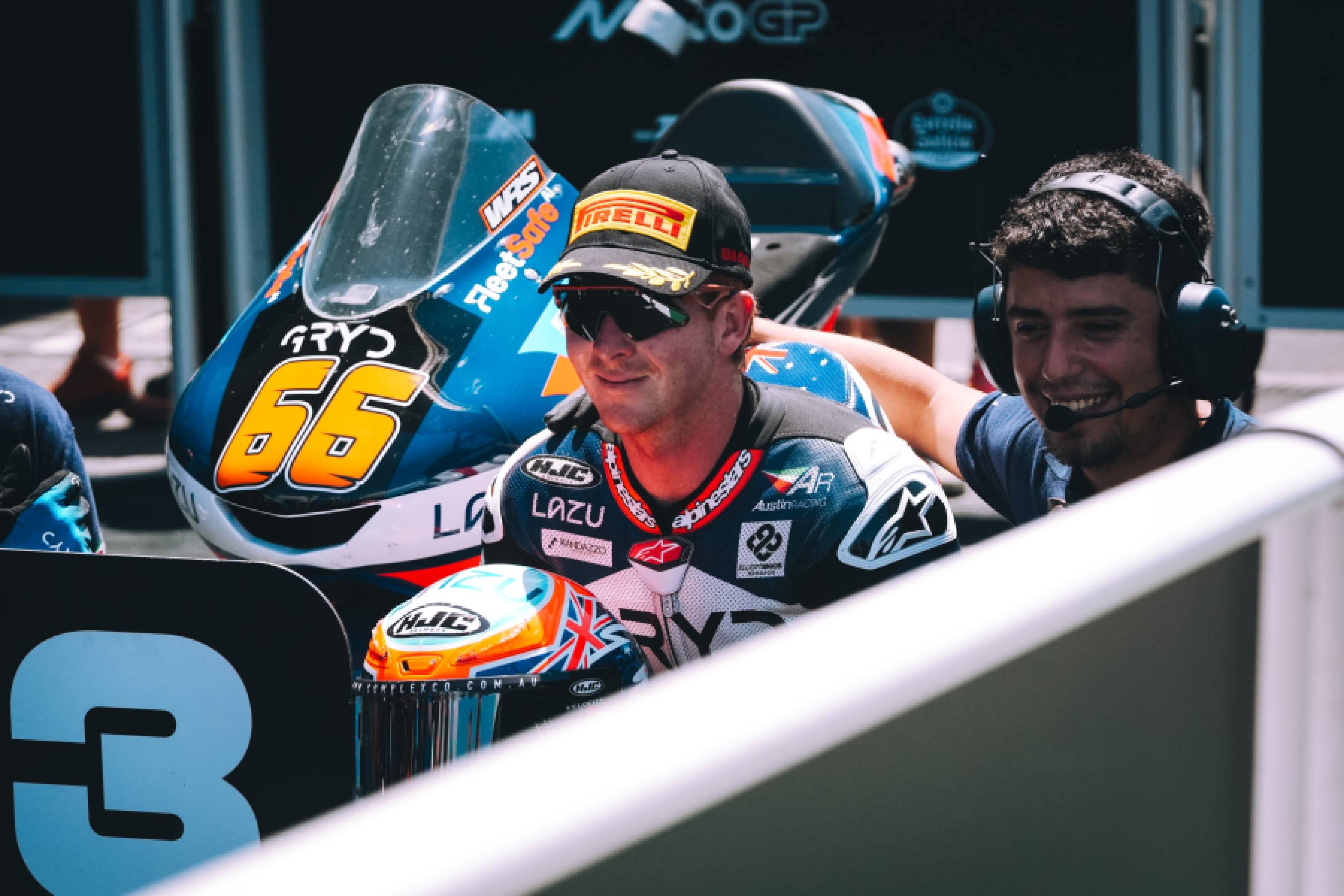 Moto3ムジェロ予選でケルソとリオスが印象的なパフォーマンスを披露
