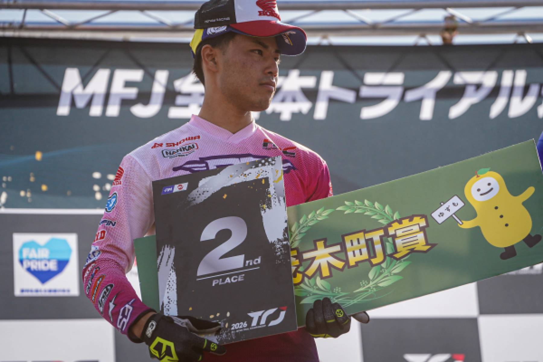 武田が自身初の2位表彰台を獲得
