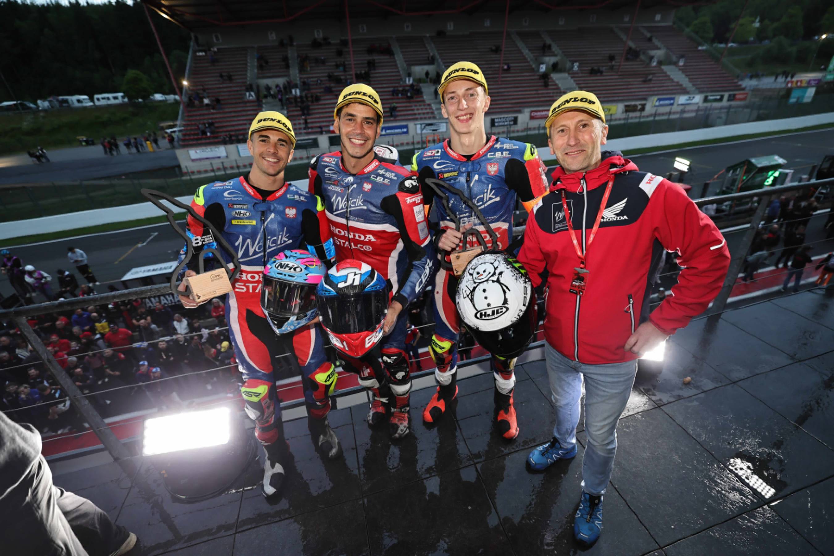 F.C.C. TSR Honda France shows strong pace and podium potential before early retirement at 8 Hours of Spa Motos