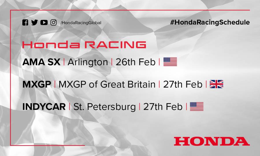 This weekend's racing