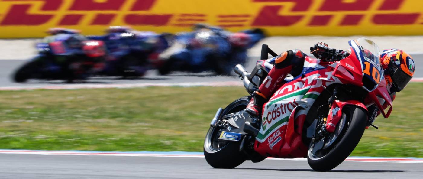 Equal best Honda result for Marini after wild Turn 1 in Hungary