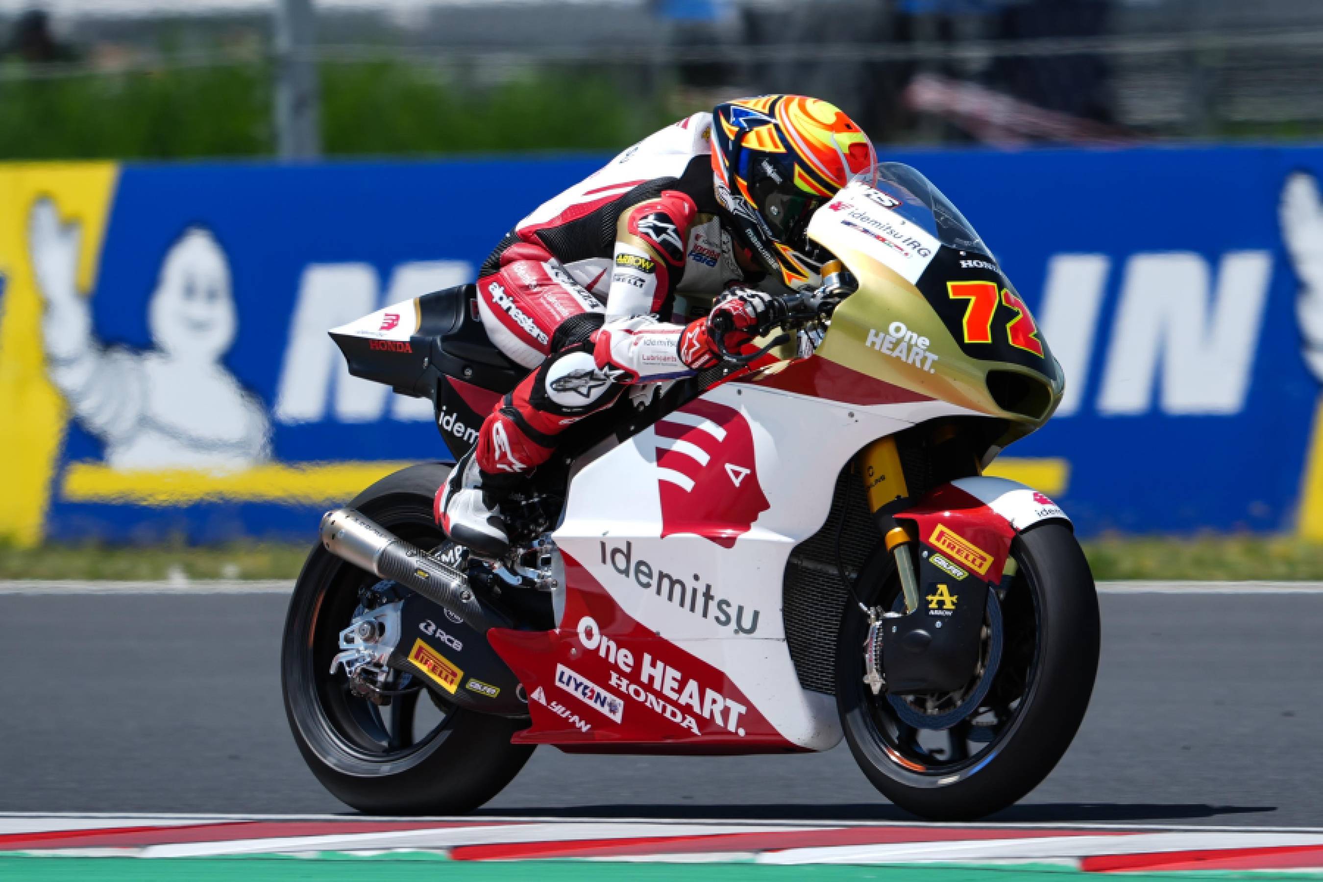 ハンガリーGP決勝、古里がMoto2初ポイント獲得