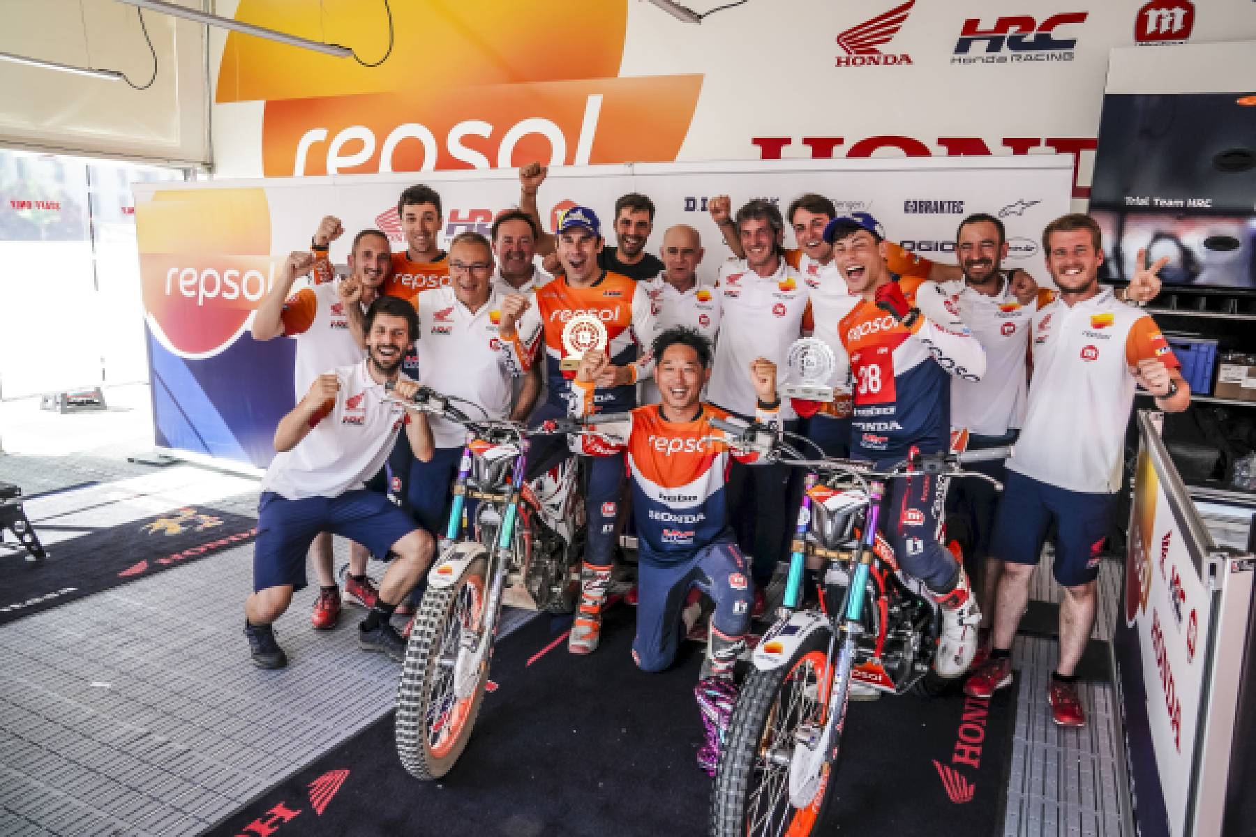 Repsol Honda HRCが今季初の1-2フィニッシュを達成