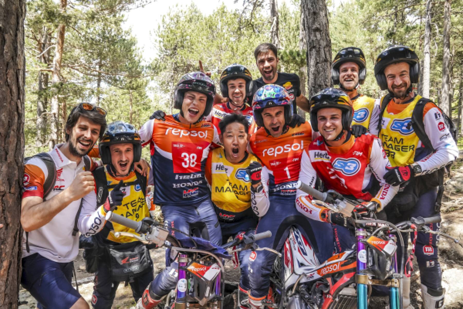 Repsol Honda HRC round off perfect weekend in Andorra