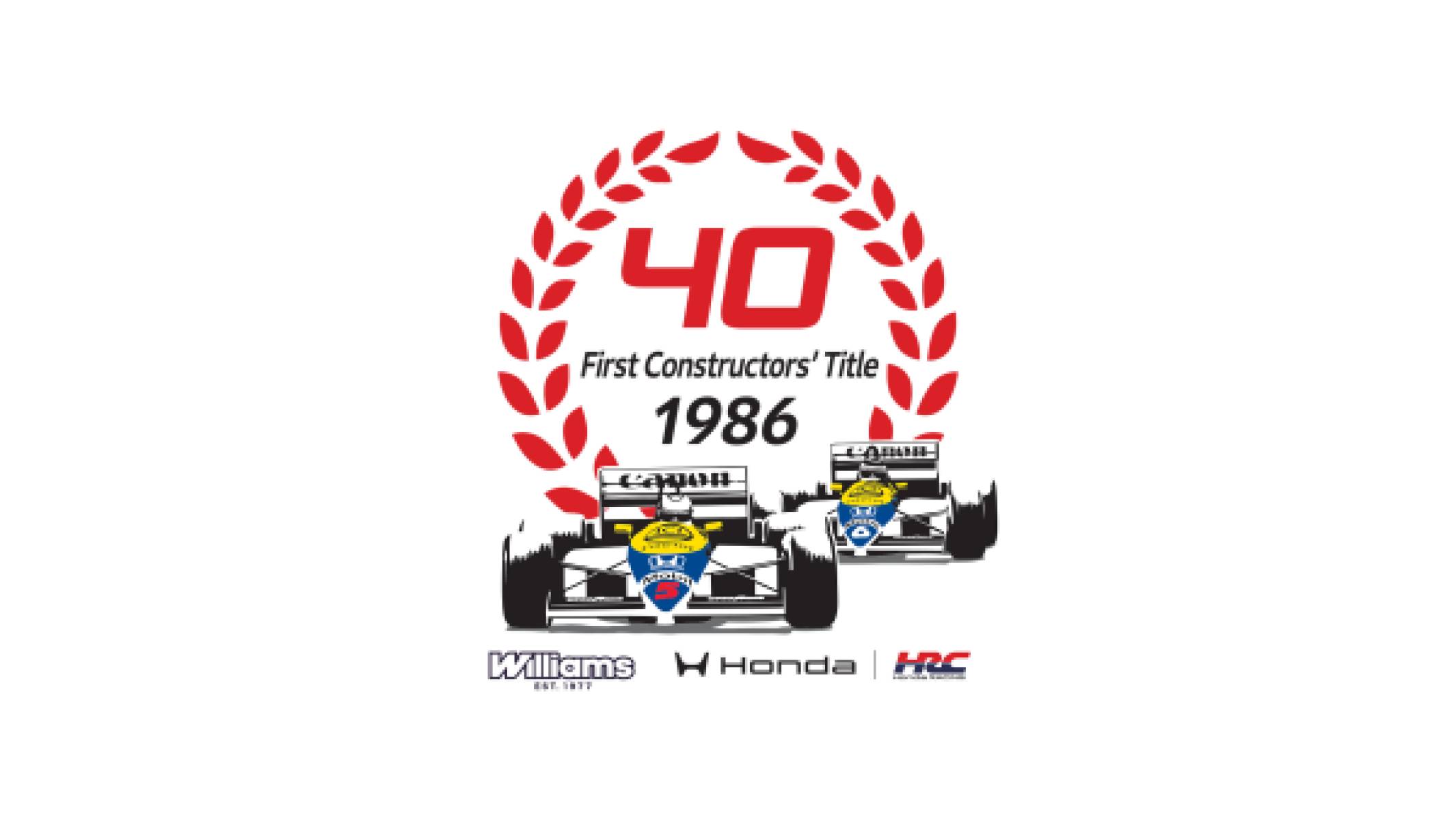 Honda to Commemorate 40th Anniversary of Its First F1™ Title