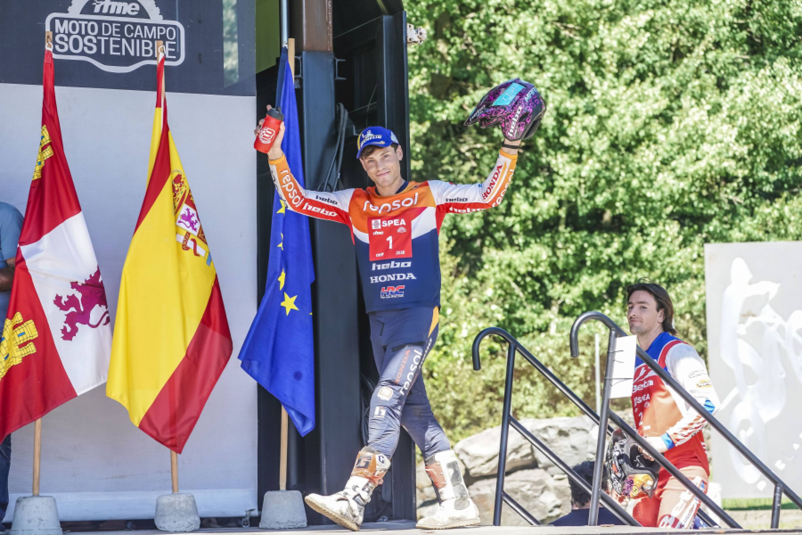 Repsol Honda HRC ends the Pobladura weekend with another podium