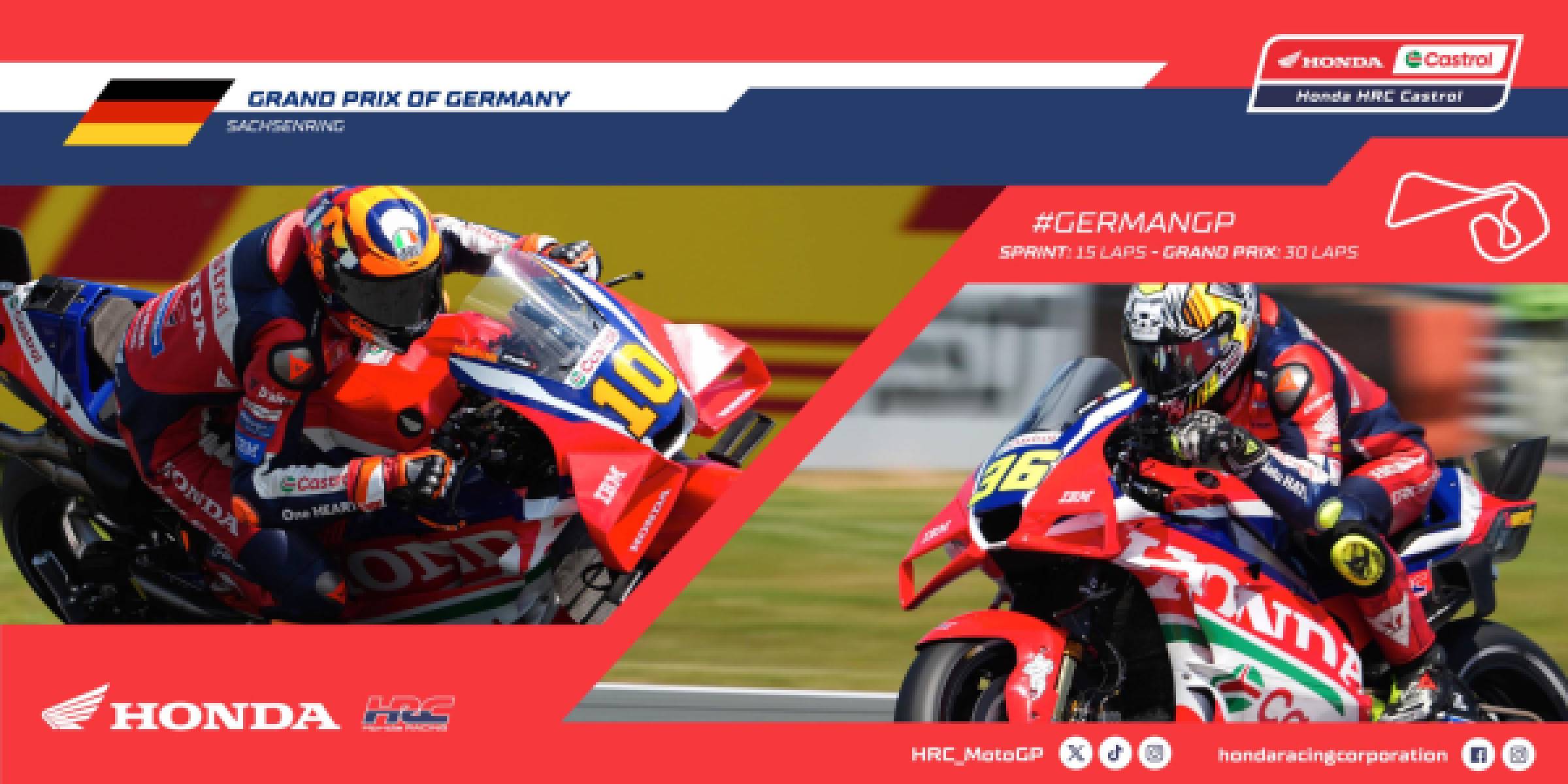 Round and round – Honda HRC Castrol ready to ride The ‘Ring