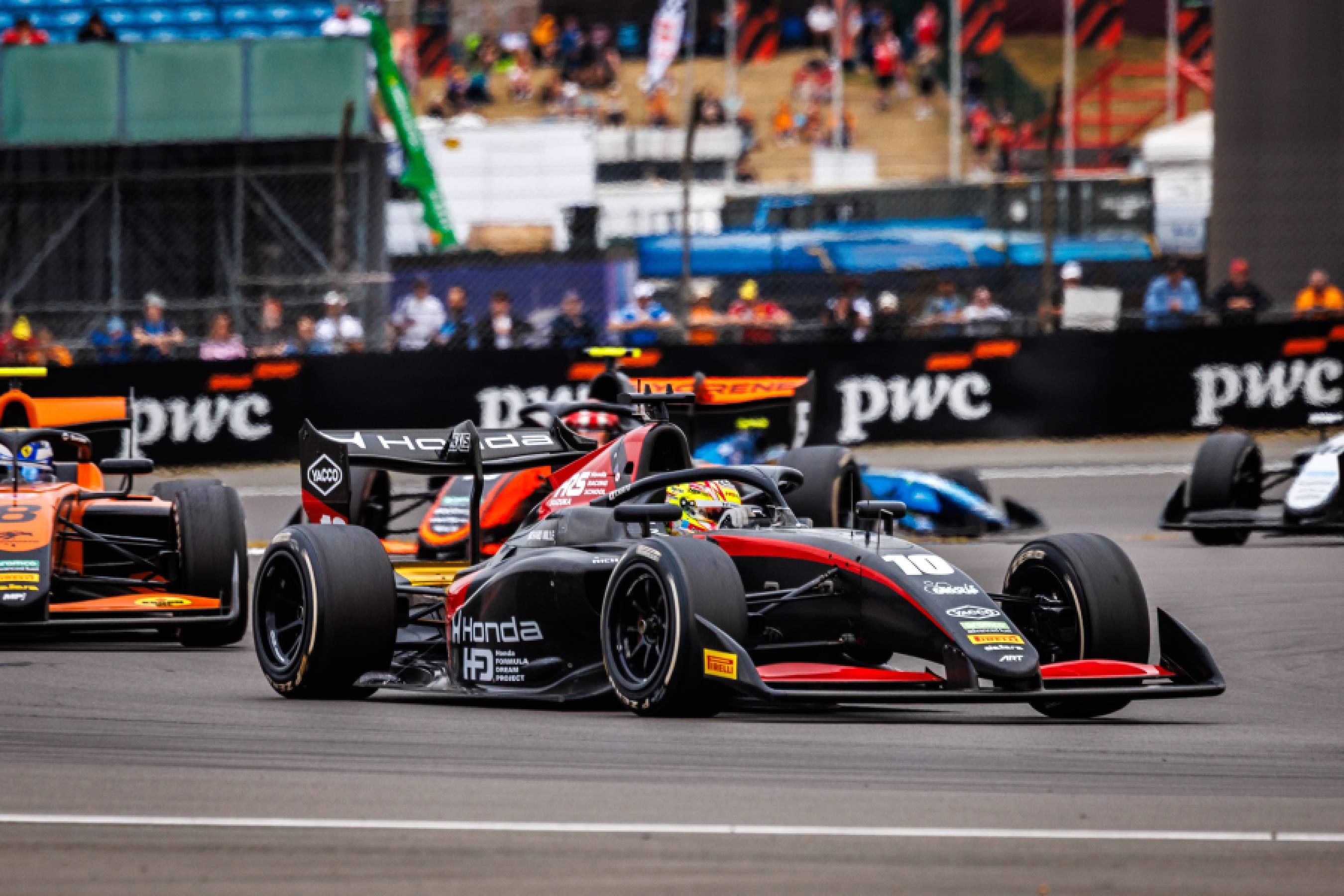 Kato finishes 25th in Silverstone Feature Race