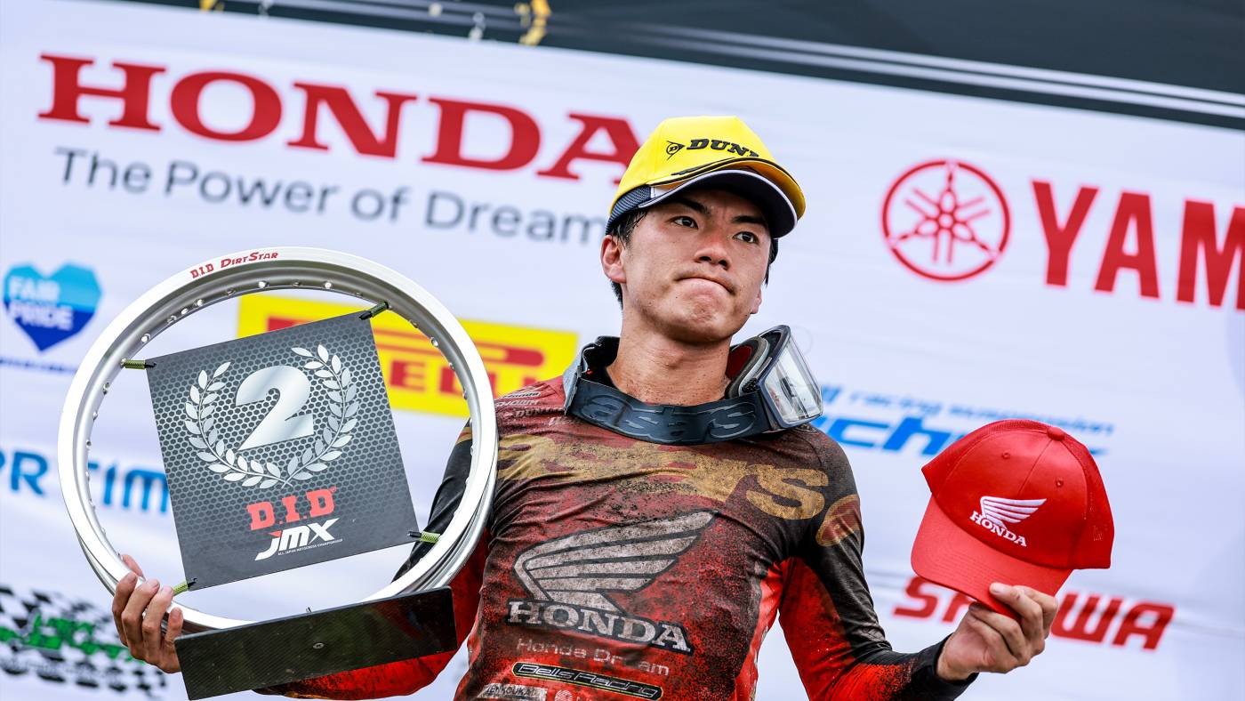 大倉がタフなコースコンディションの両ヒートで2位獲得