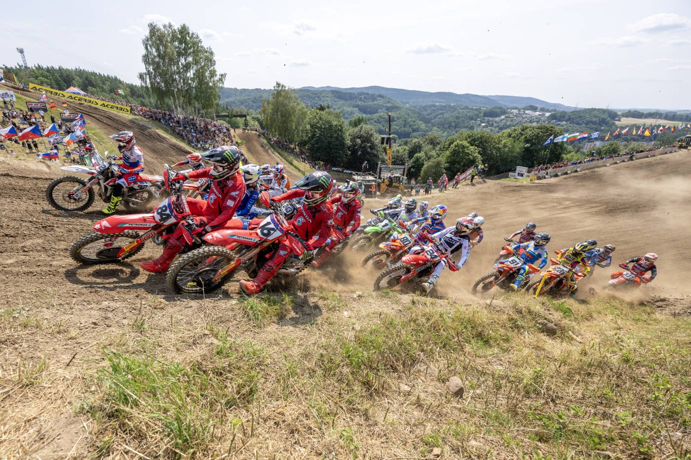 Red-plated Herlings leads Honda HRC PETRONAS to Lommel