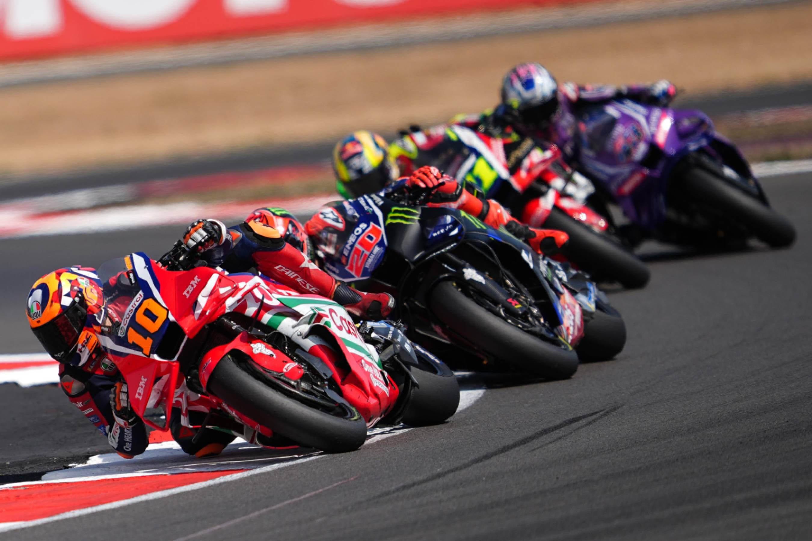 Brighter end to British GP for ninth placed Marini