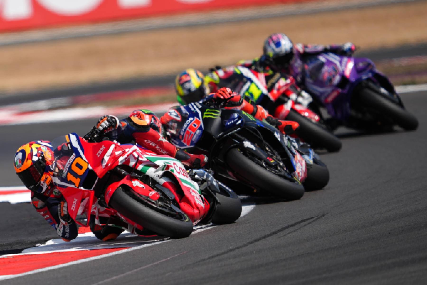 Brighter end to British GP for ninth placed Marini