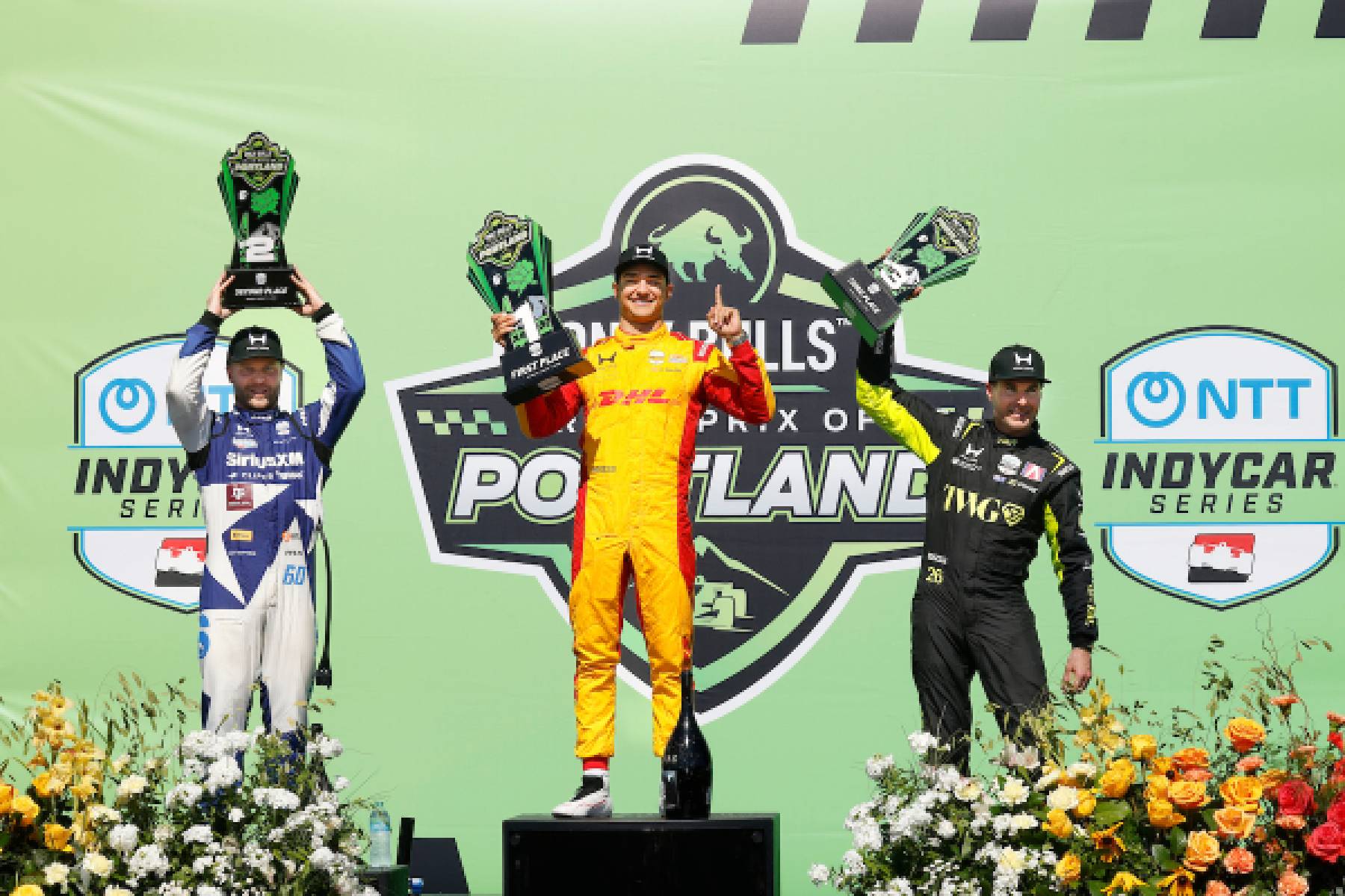 Alex Palou wins Portland in Honda podium sweep