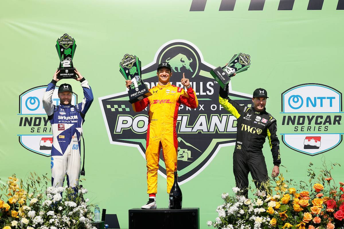 Alex Palou wins Portland in Honda podium sweep