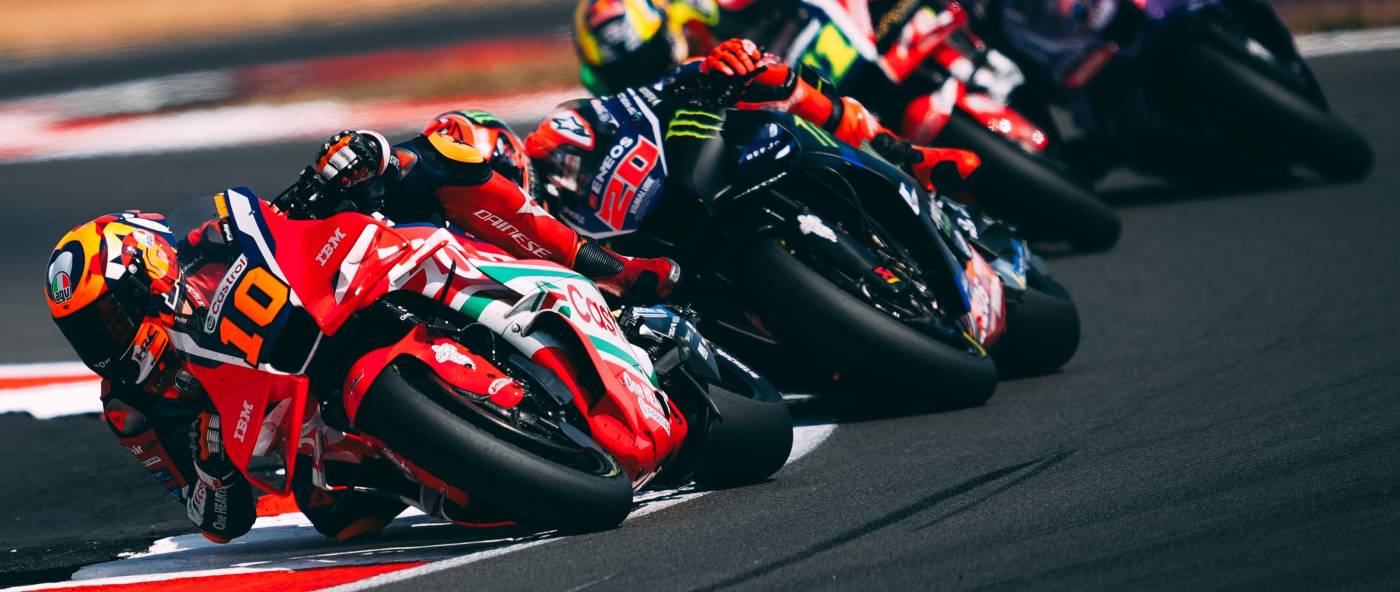 Brighter end to British GP for ninth placed Marini