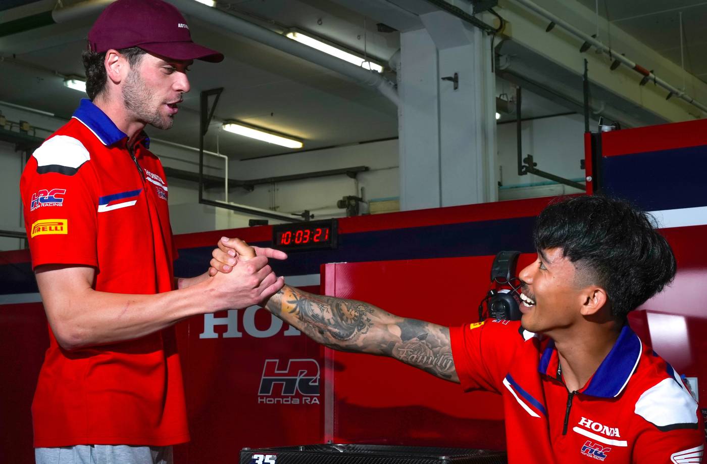 Honda HRC makes good use of Estoril test despite changeable conditions