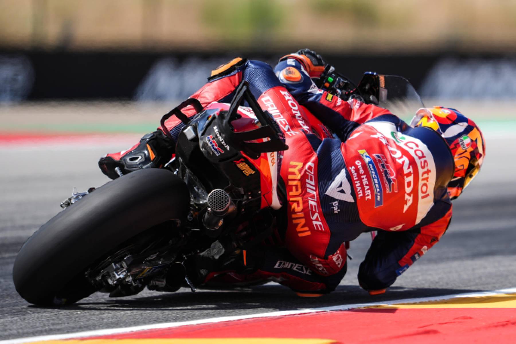 Tenths the difference for Honda HRC Castrol as Aragon GP begins