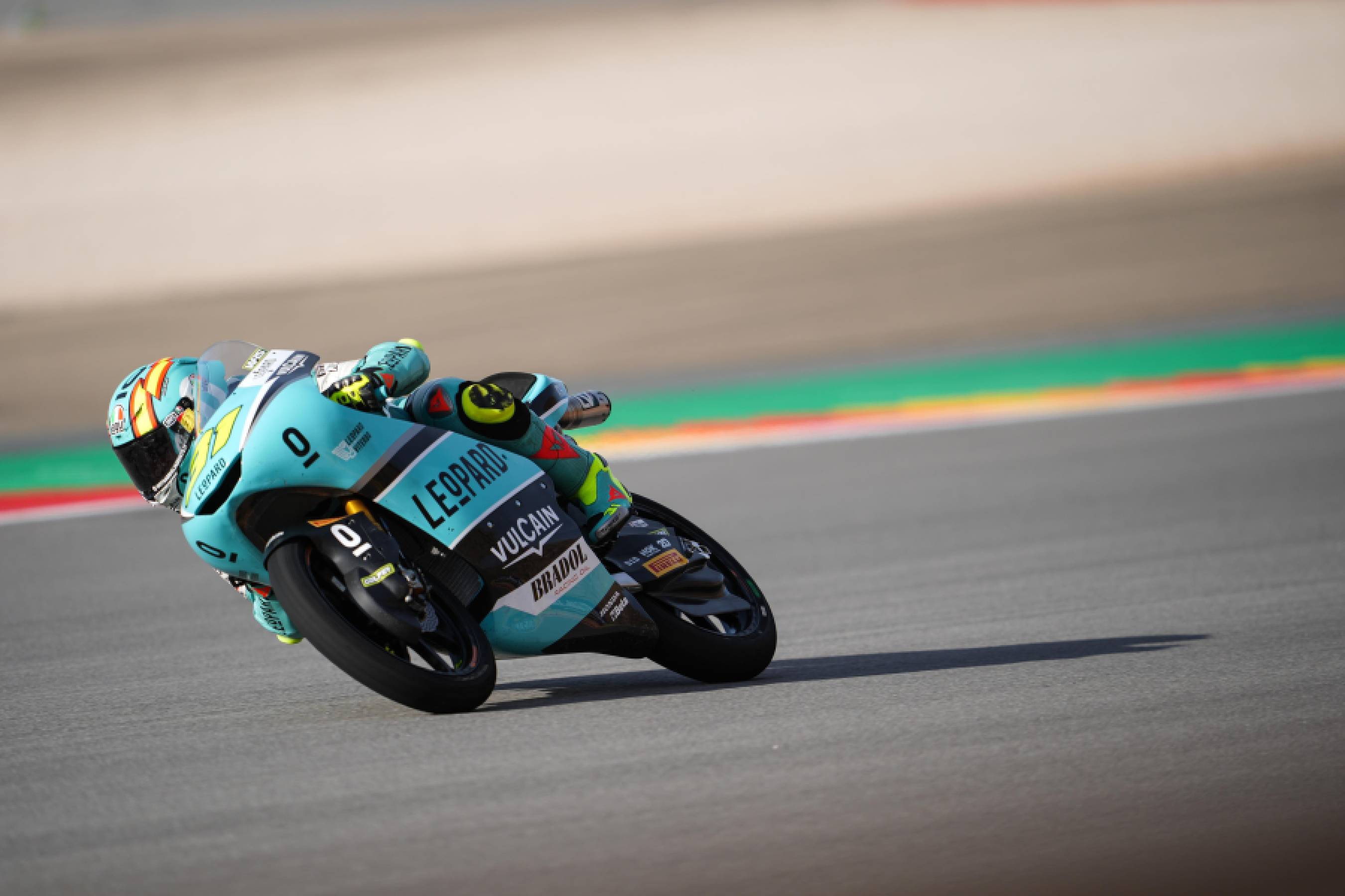 Fine margins separate Honda’s Moto3 riders in Aragon Qualifying
