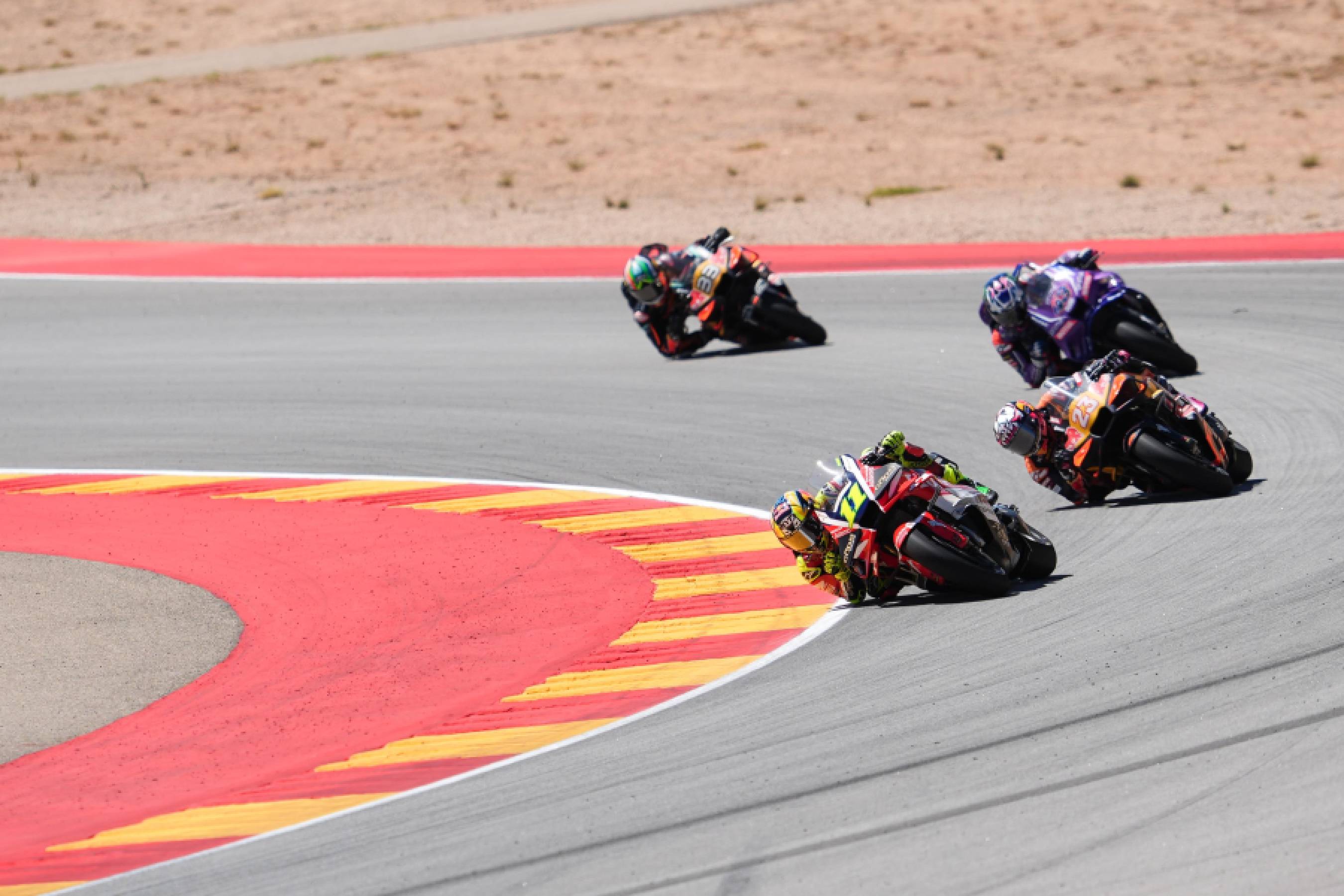 Points all round for Honda's MotoGP riders at Aragon