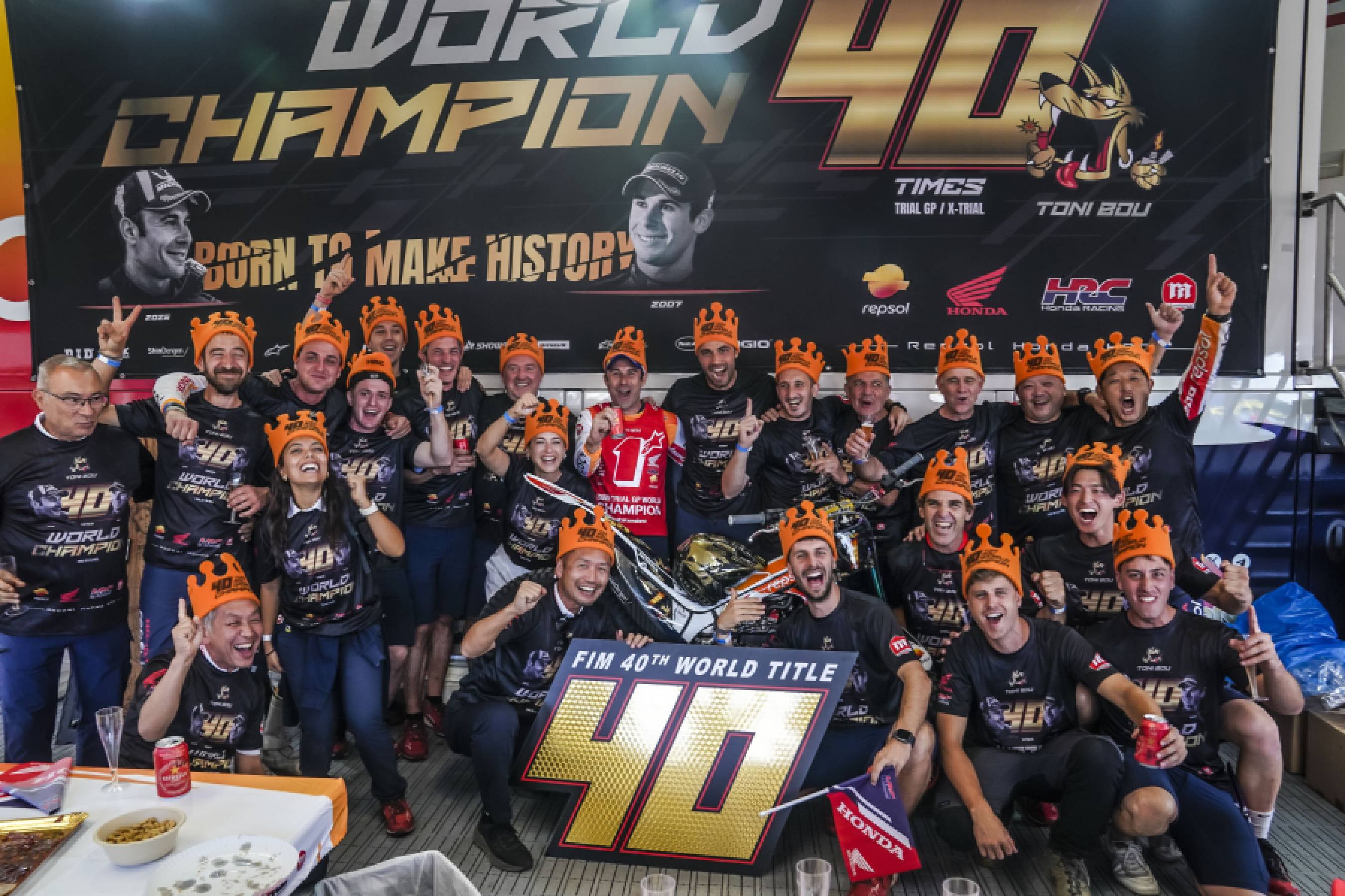 Bou makes history in Zelhem by winning 40th world title