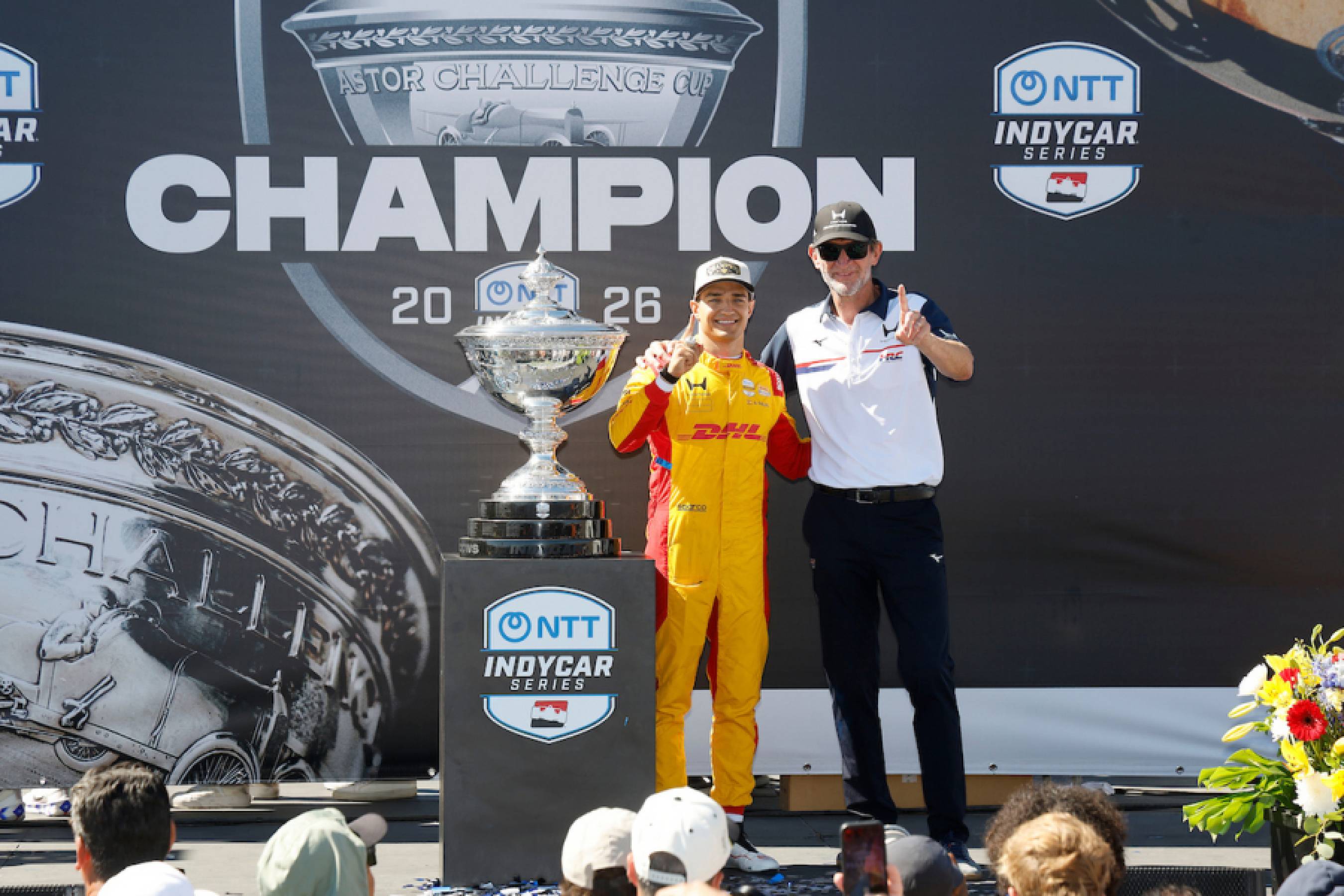 インディカー最終戦でカークウッドが2位に入り、ドライバーズランキング2位を獲得!