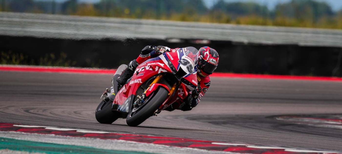 Honda HRC completes testing in mixed conditions at Cremona ahead of WorldSBK Round 10