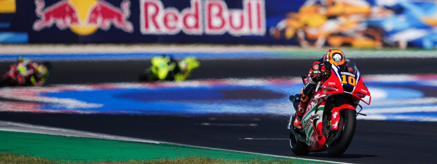 Second row to Sprint points for Honda HRC Castrol’s Marini
