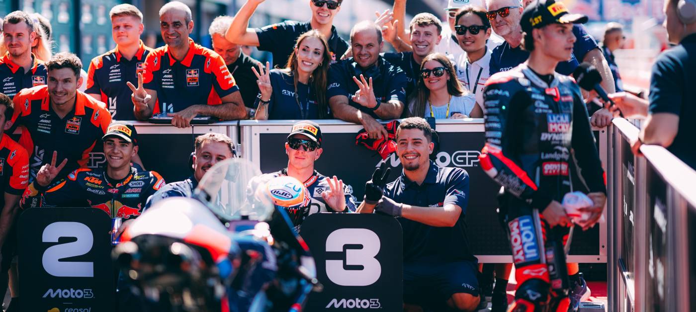 ケルソ、ミサノでMoto3のフロントローを獲得