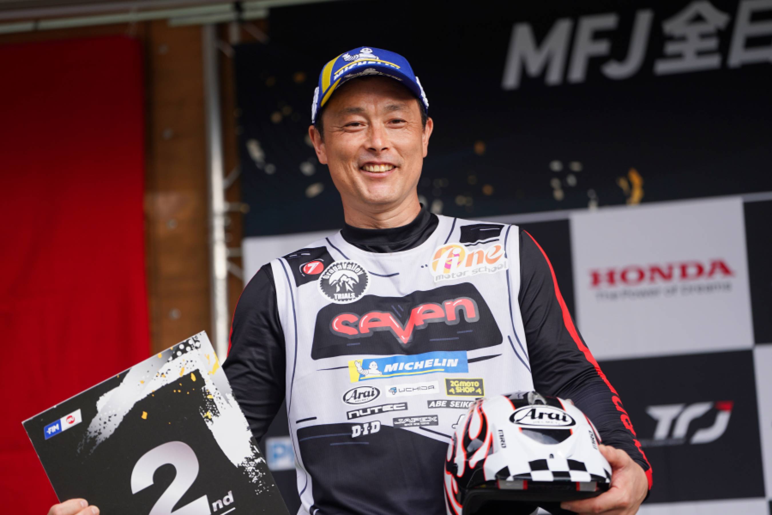 本多が前戦に続き2位表彰台を獲得