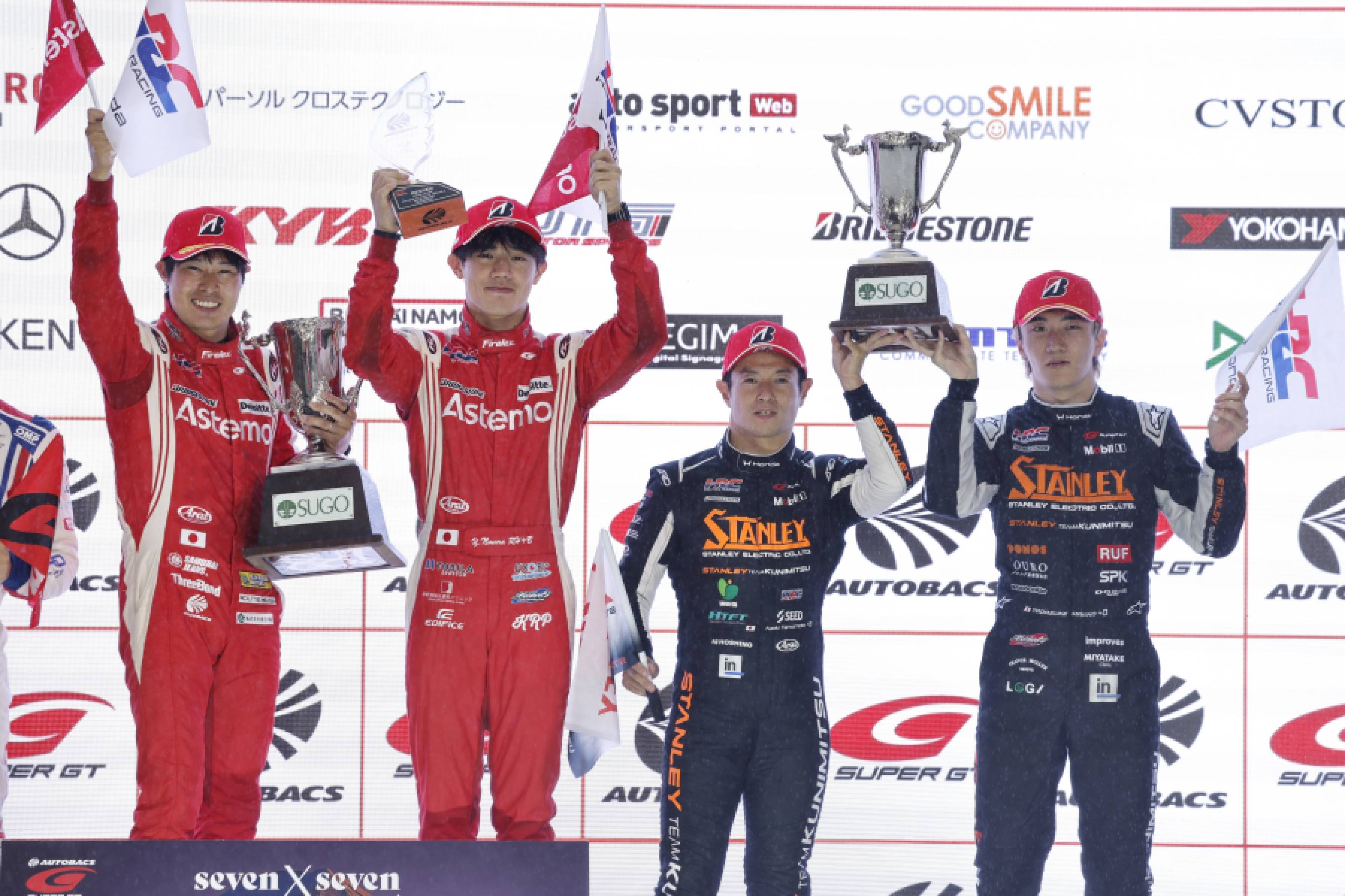 #17 Astemo takes its first win of the season, the Honda HRC PRELUDE-GT's third in a row