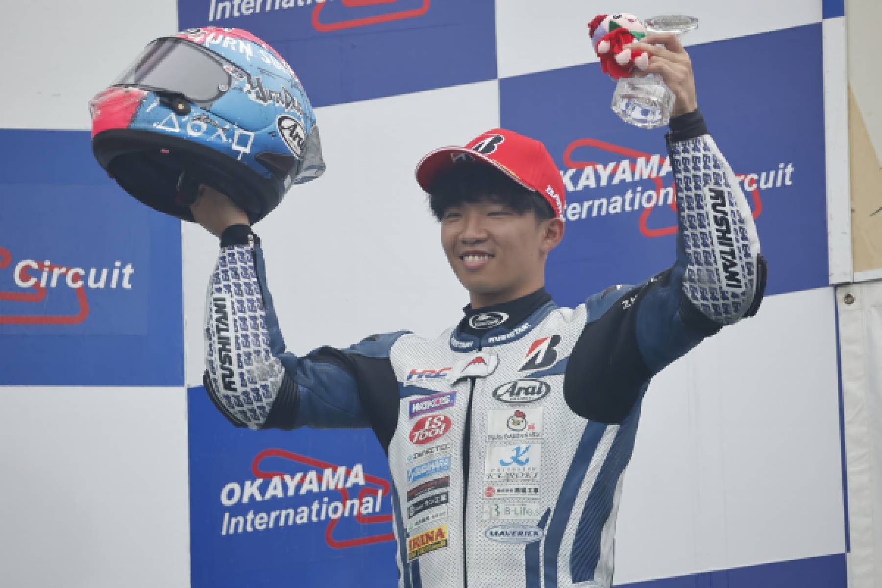 伊達が2位表彰台を獲得