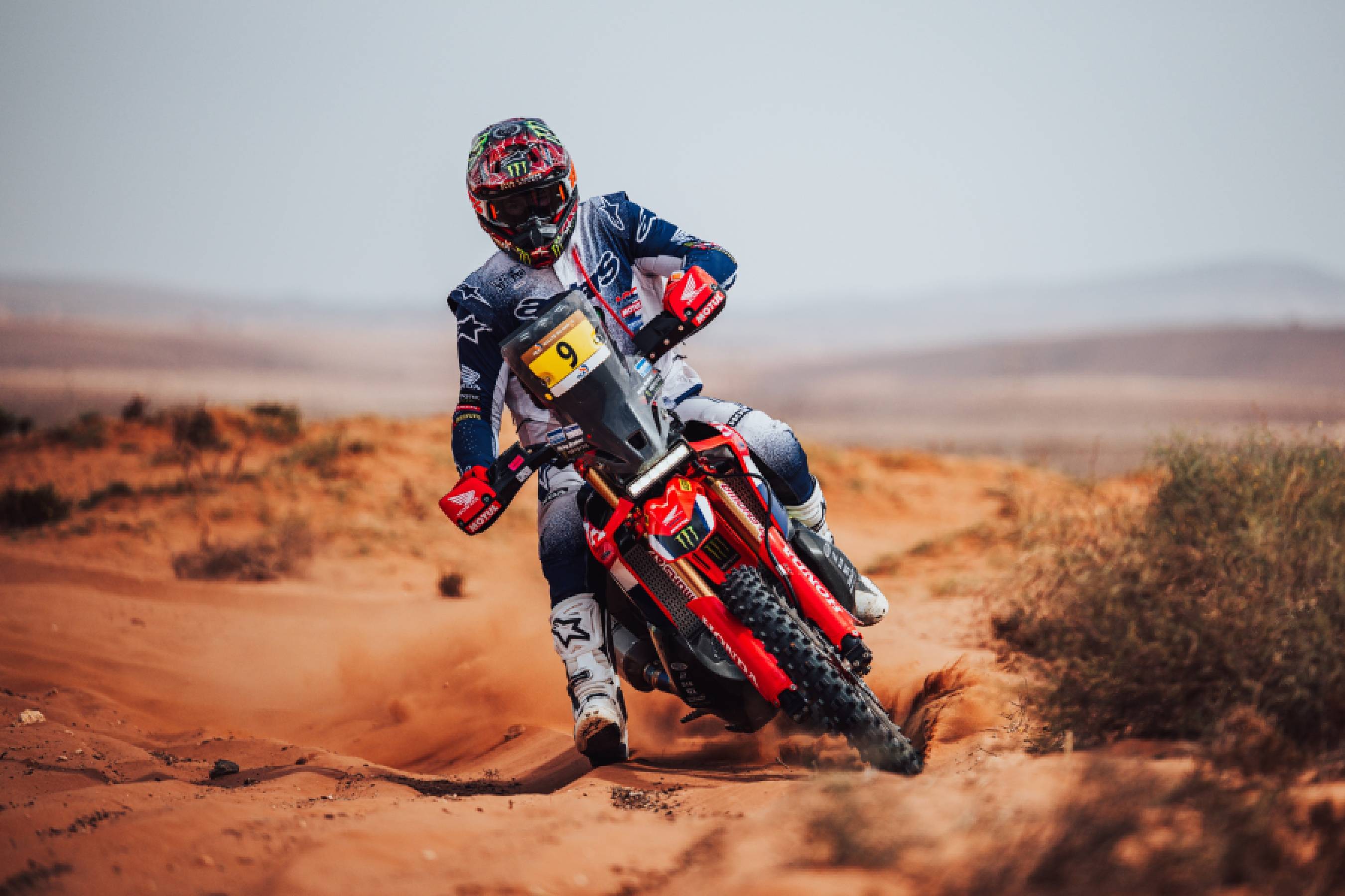 Brabec leads Honda charge as Rallye du Maroc begins