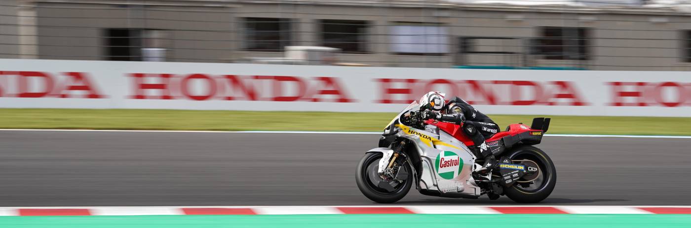 Retro-liveried Honda HRC Castrol produce solid home points