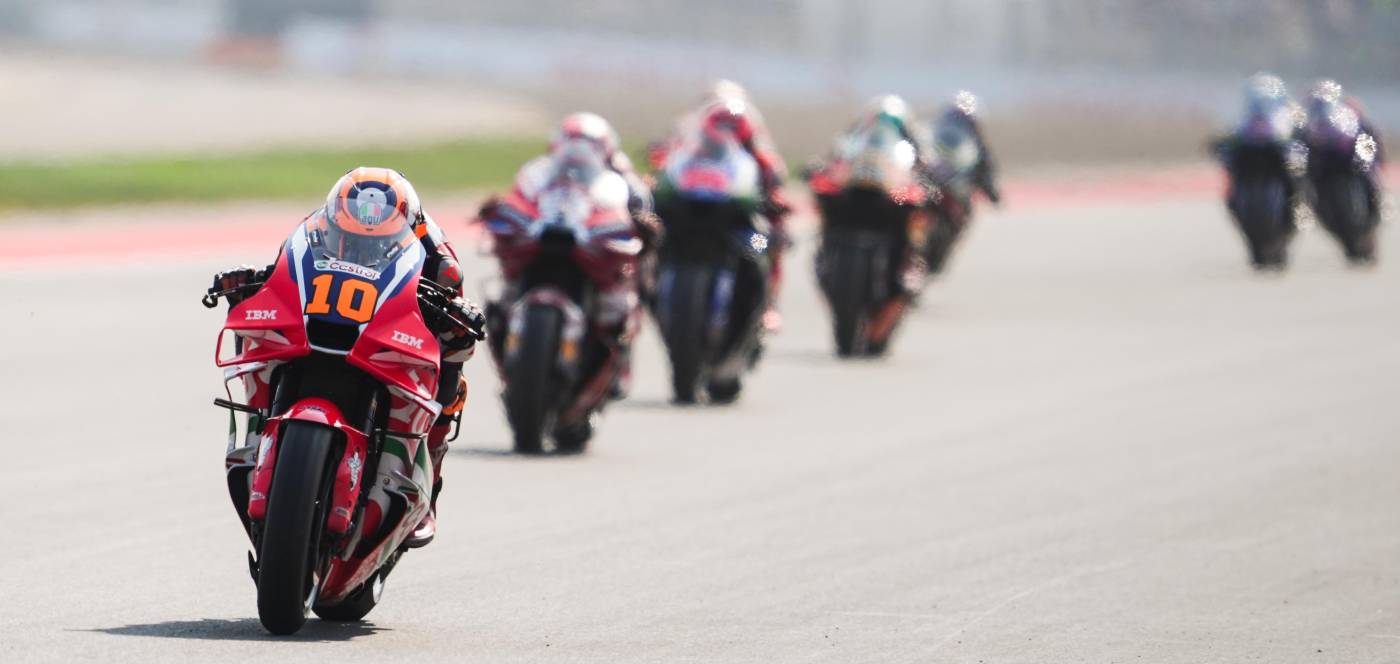 Marini fights for top-ten in Indonesian GP