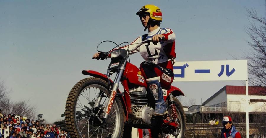The Road To Making Honda’s Challenge of Winning the Trial Championship a Reality - First era 4-stroke, first generation (air-cooled / twin shock) Honda’s Unwavering Passion for Motor Sports Heralds First Golden Age